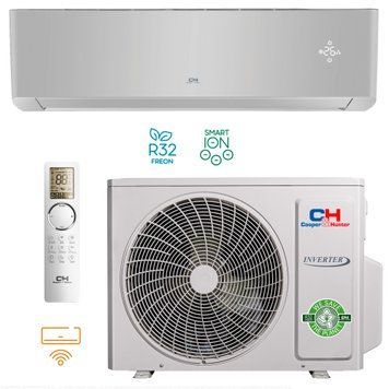 Кондиціонер Cooper&Hunter CH-S18FTXAL2-SC SUPREME CONTINENTAL (SILVER) R32 Wi-Fi 3339 фото